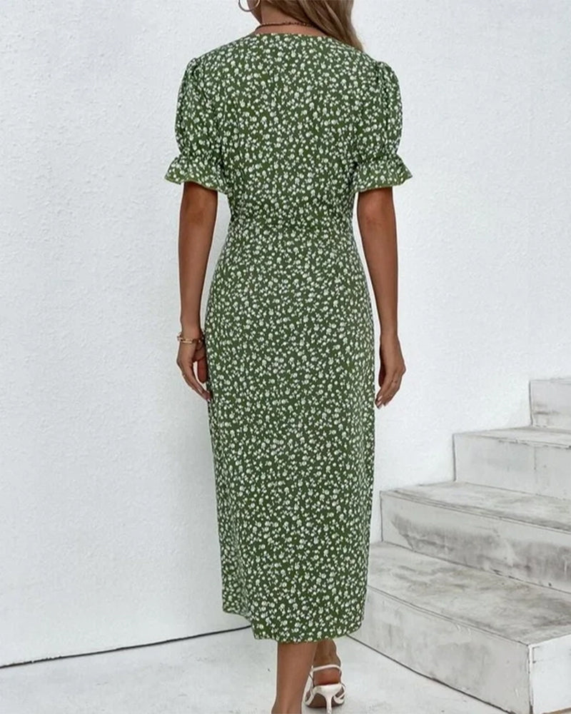 Kaelith™ - Blumenkleid im Frühlingsdruck