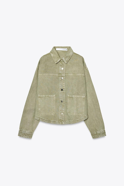 Pyria | Oversized Denim Jacke