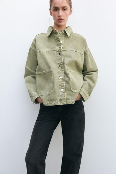 Pyria | Oversized Denim Jacke
