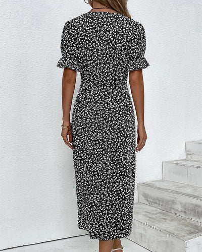 Kaelith™ - Blumenkleid im Frühlingsdruck