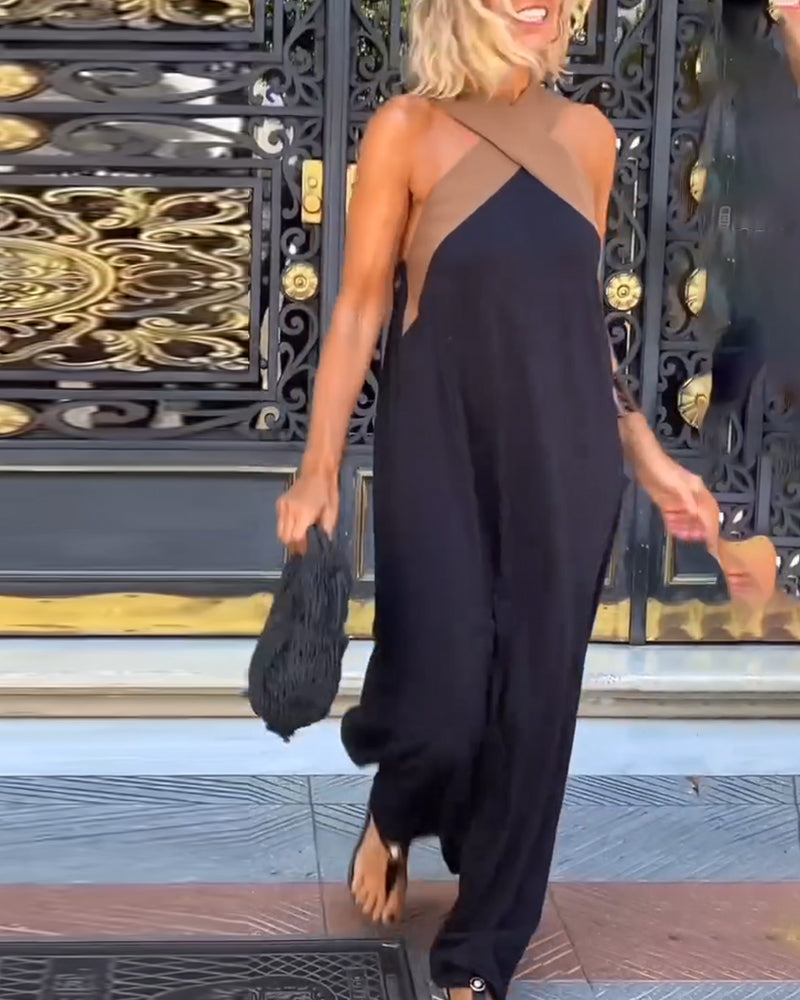 Sienna™ Rückenfreies Kleid mit Kreuzträgern