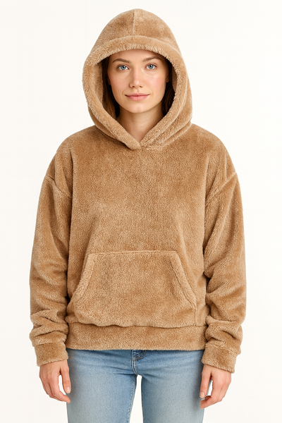 Cozyra | Ultrawarm Sherpa Fleece Unisex Hoodie für Freizeit