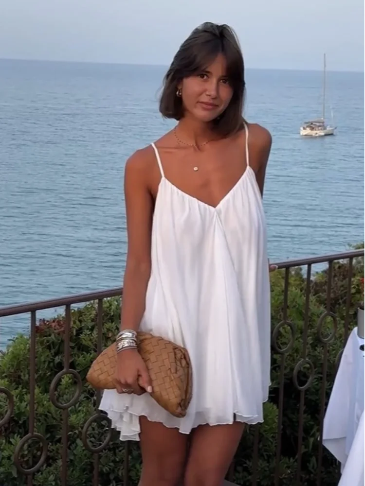 Aurezen Plissee-Kleid – Luftig. Feminin. Sommerleicht.