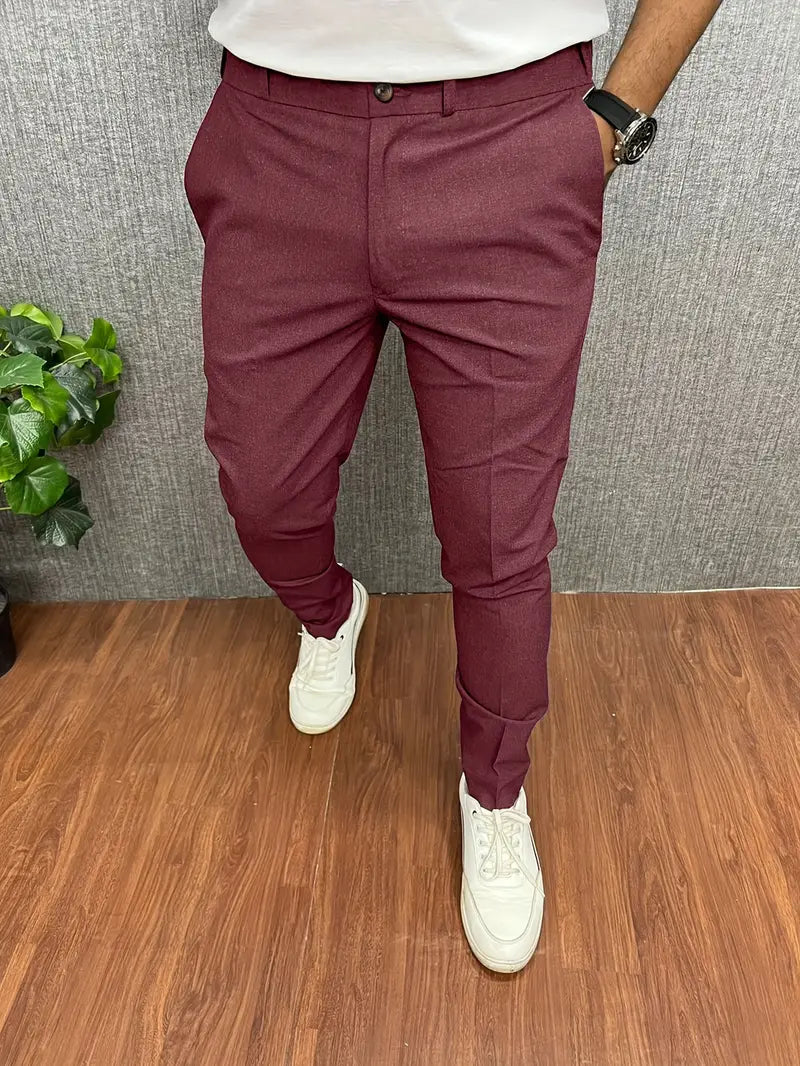 Herren Hose Slim Fit | Leicht Bequem
