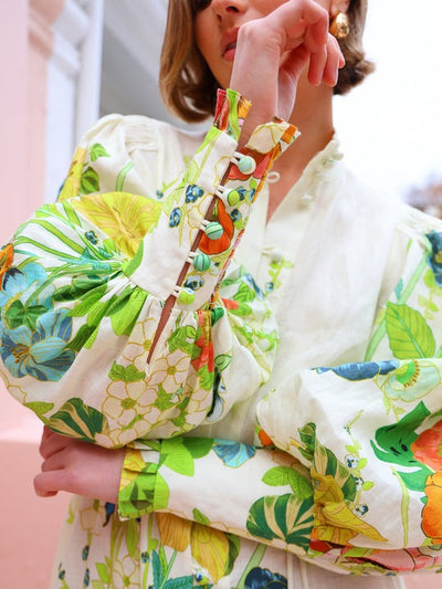 Kelly™ - Maxikleid mit floralem Druck