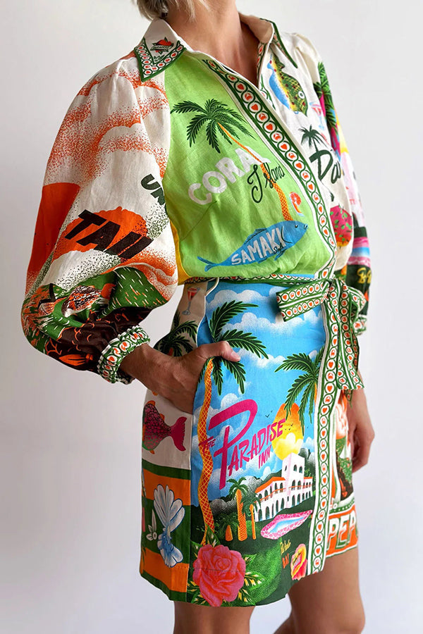 Kim™ - Sommer Hemdblusenkleid