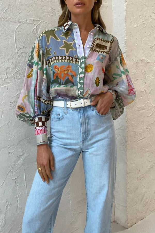 Imogen™ - Shirt mit Ballonärmeln