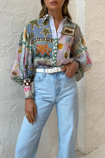 Imogen™ - Shirt mit Ballonärmeln