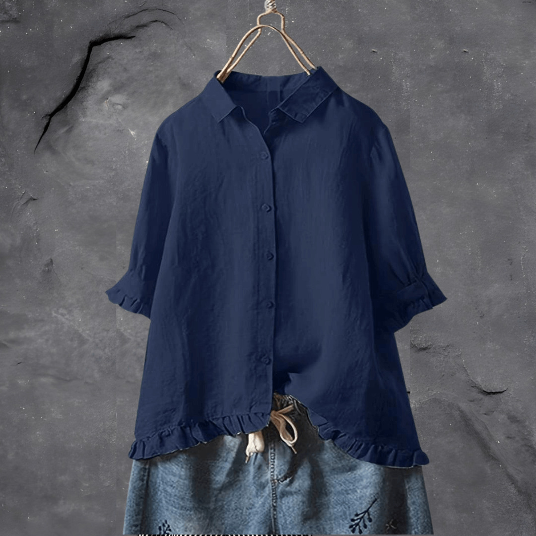 Aloisia | Elegante Baumwollbluse