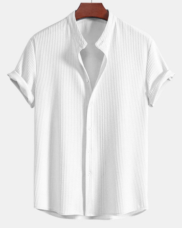 Herren Stilvolles Polo Shirt | Eleganter Stehkragen