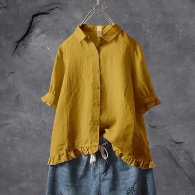 Aloisia | Elegante Baumwollbluse