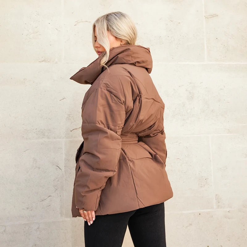 Tatiana® | Weicher Kaschmirmantel mit Gürtel