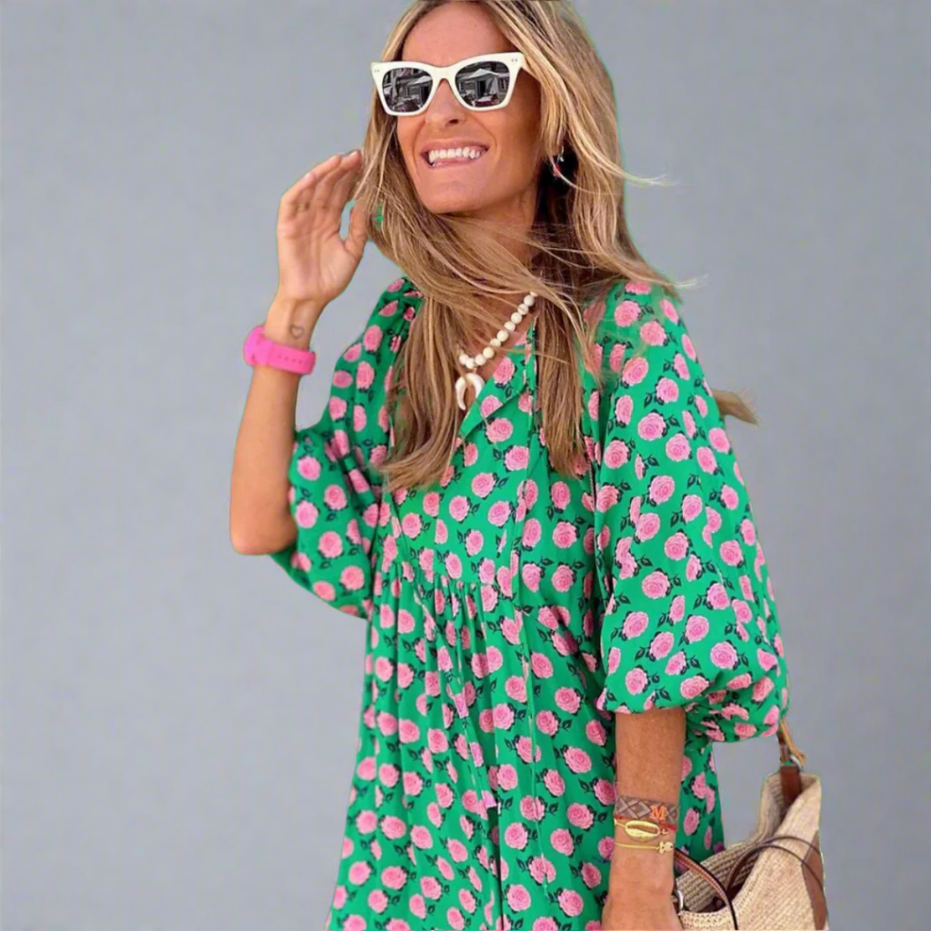 Paldruna | Elegantes Maxikleid mit bequemer Passform