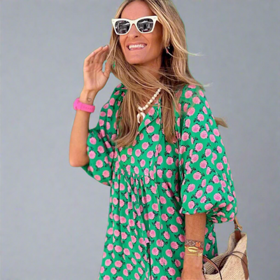 Paldruna | Elegantes Maxikleid mit bequemer Passform