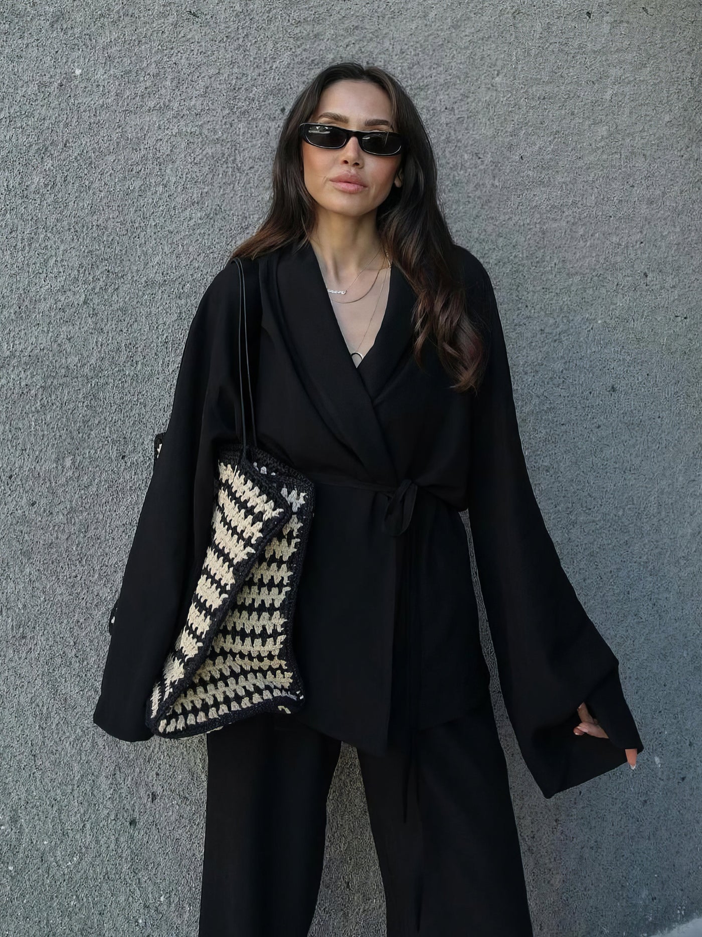 Gabriela® | Leinen-Kimono-Set