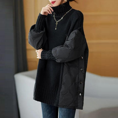 Viviana® | Übergroßer Rollkragenpullover