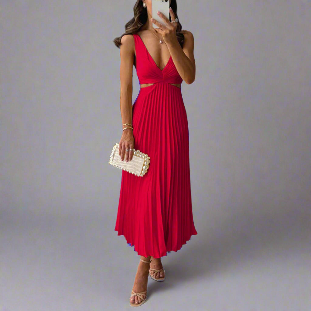 Gabriela | Elegantes, leichtes Premium-Maxikleid für stilvolle Sommeranlässe