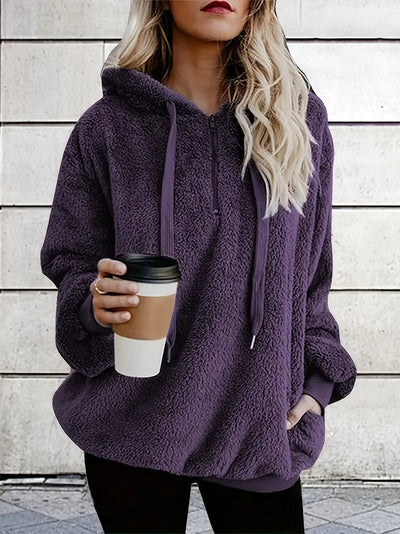 Vanesa® | Lässiger, bequemer Fleece-Hoodie mit langen Ärmeln