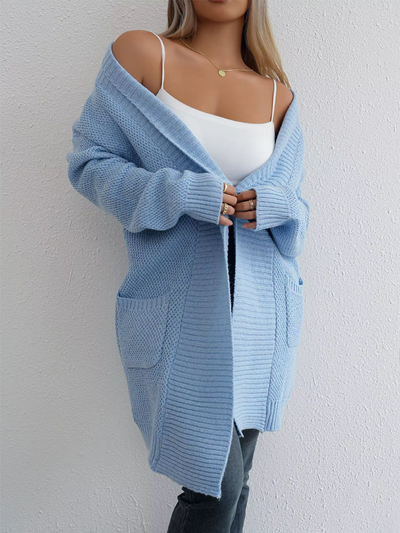 SOHEE – DER LANGSTRICK-CARDIGAN FÜR MODERNE ELEGANZ