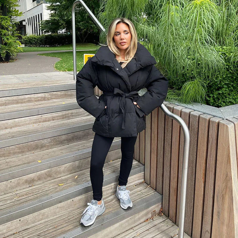 Tatiana® | Weicher Kaschmirmantel mit Gürtel