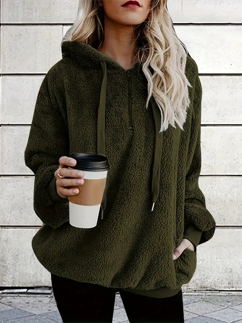 Vanesa® | Lässiger, bequemer Fleece-Hoodie mit langen Ärmeln