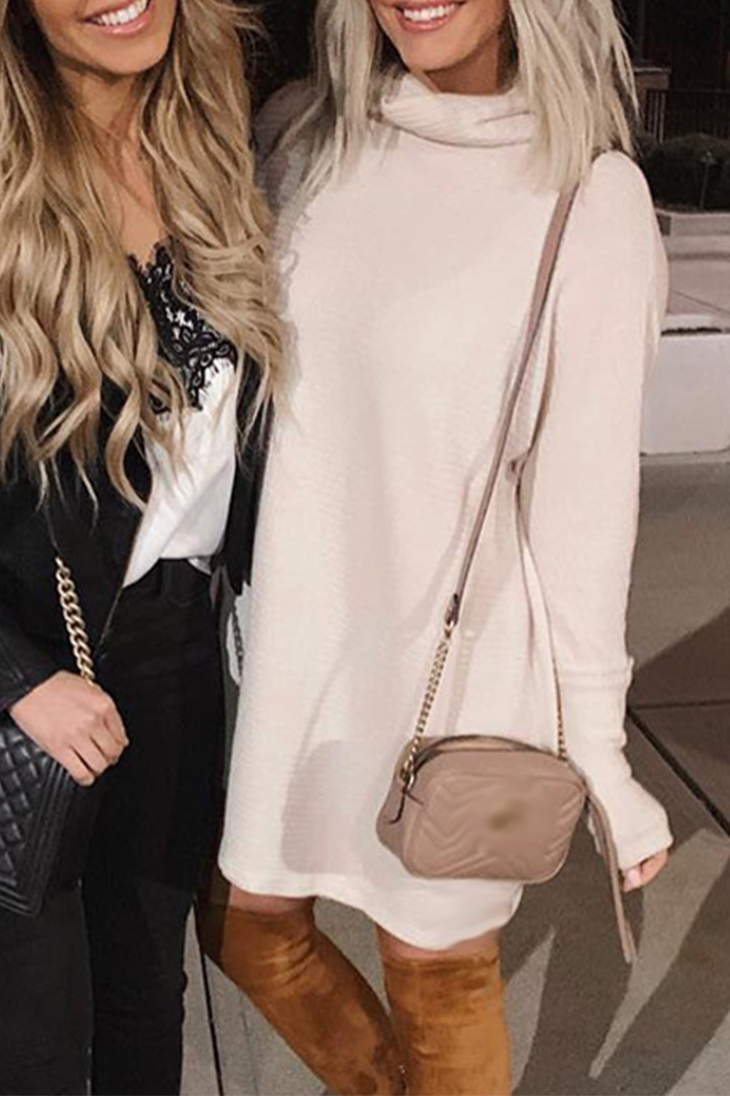 Langärmeliges Minikleid für Damen