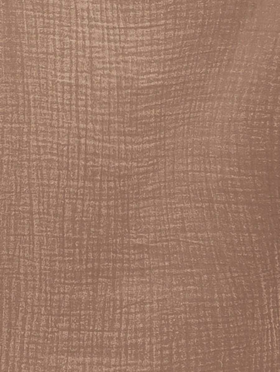 SHEIN LUNE Blusentop mit Fledermausärmeln und Ausschnitt, Kurzarmoberteil