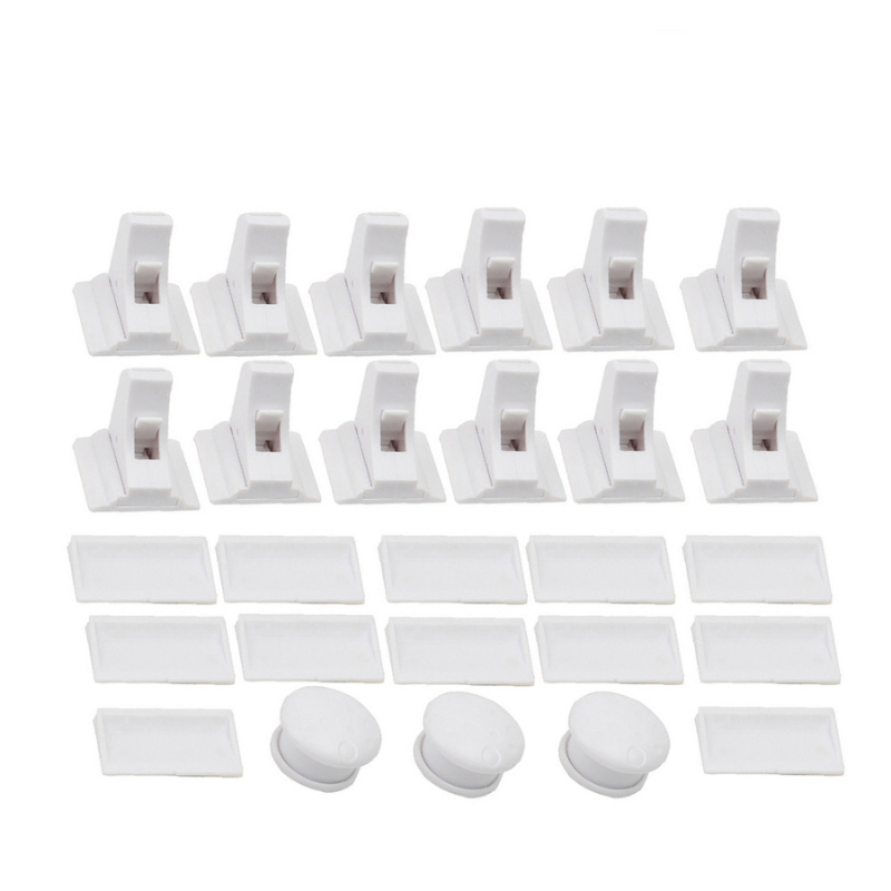 GuardPoint Snap – Unsichtbare Schrank- und Schubladenschloss – Bohrenfrei, Magnetkraft