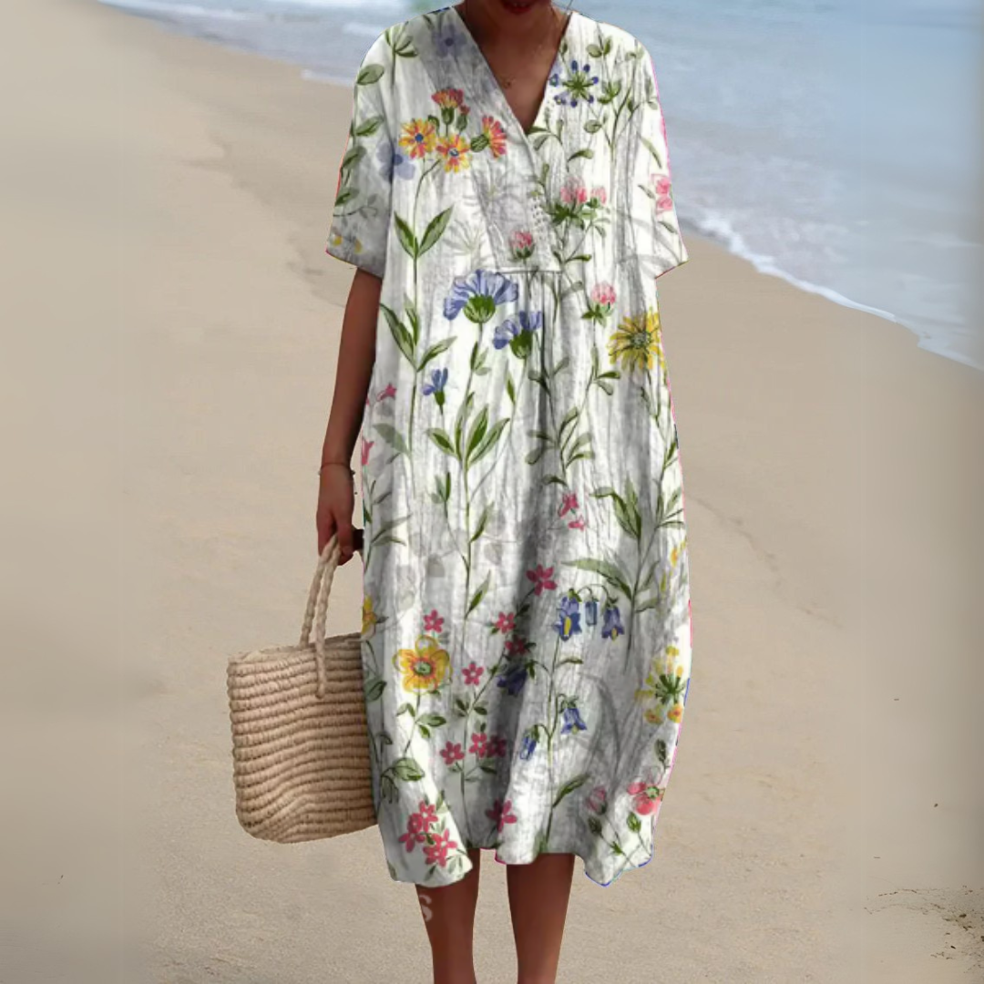 Floella – Sommerblumenkleid