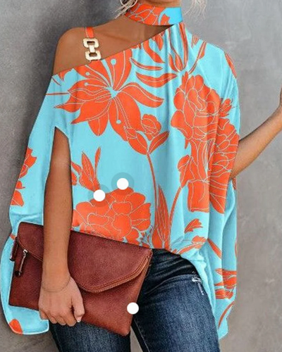 Damen Elegantes Bedrucktes Oberteil | Festliche Oberteile Damen