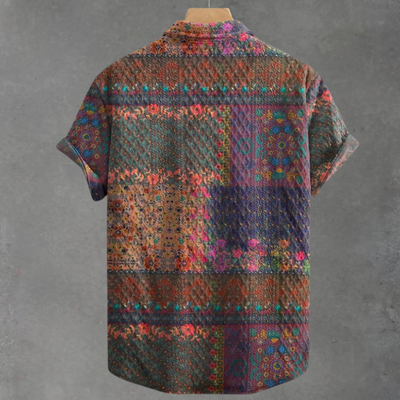 Dustin™ Lässiges Vintage Jacquardhemd