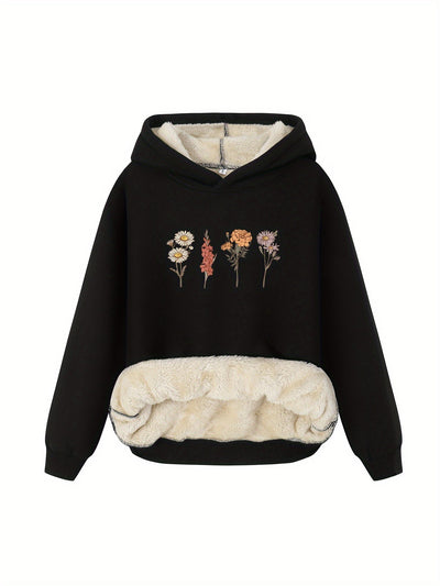 Rocío® | Fleece-Kapuzenpullover für Damen