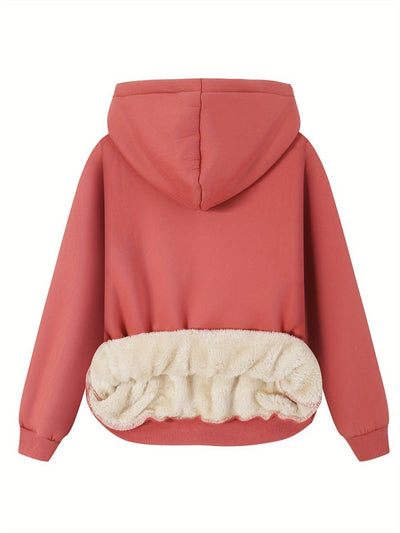 Rocío® | Fleece-Kapuzenpullover für Damen