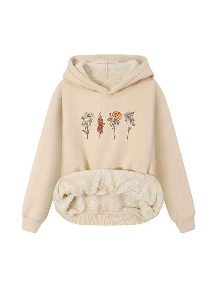Rocío® | Fleece-Kapuzenpullover für Damen