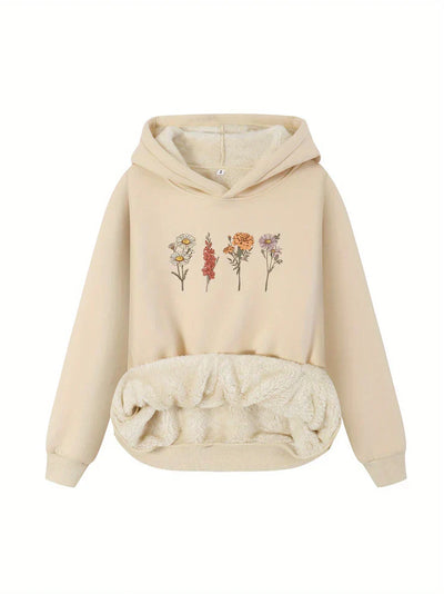 Rocío® | Fleece-Kapuzenpullover für Damen