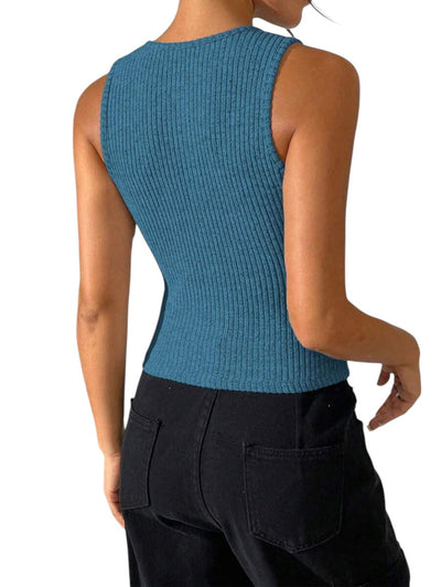 Niva – Geripptes Tanktop mit moderner Linie