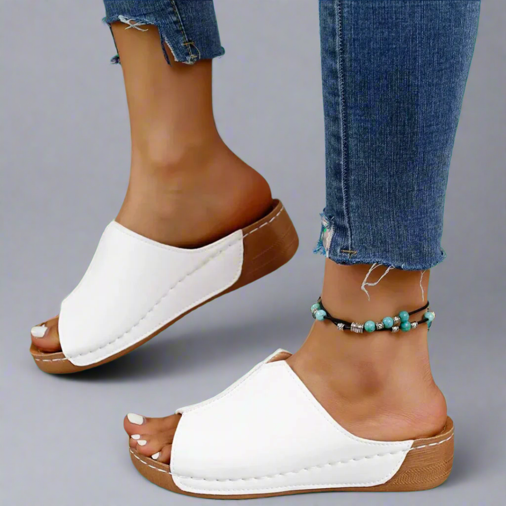 Clemensia | Handcrafted Premium Wedge Sandals