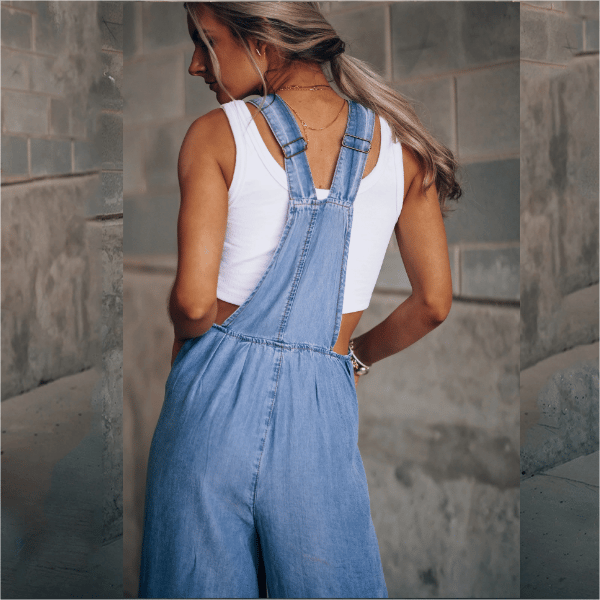 Sanura - Damen-Jumpsuit aus Denim