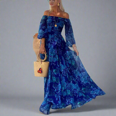 Lieberta | Boho-inspiriertes Florales Maxikleid