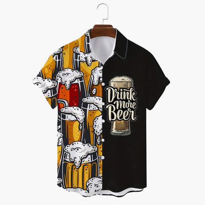 Biermotiv Hemd für Herren - Oktoberfest 2025
