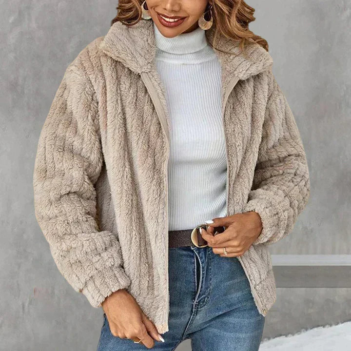Dyana - gemütliche und stylische fleecejacke für damen