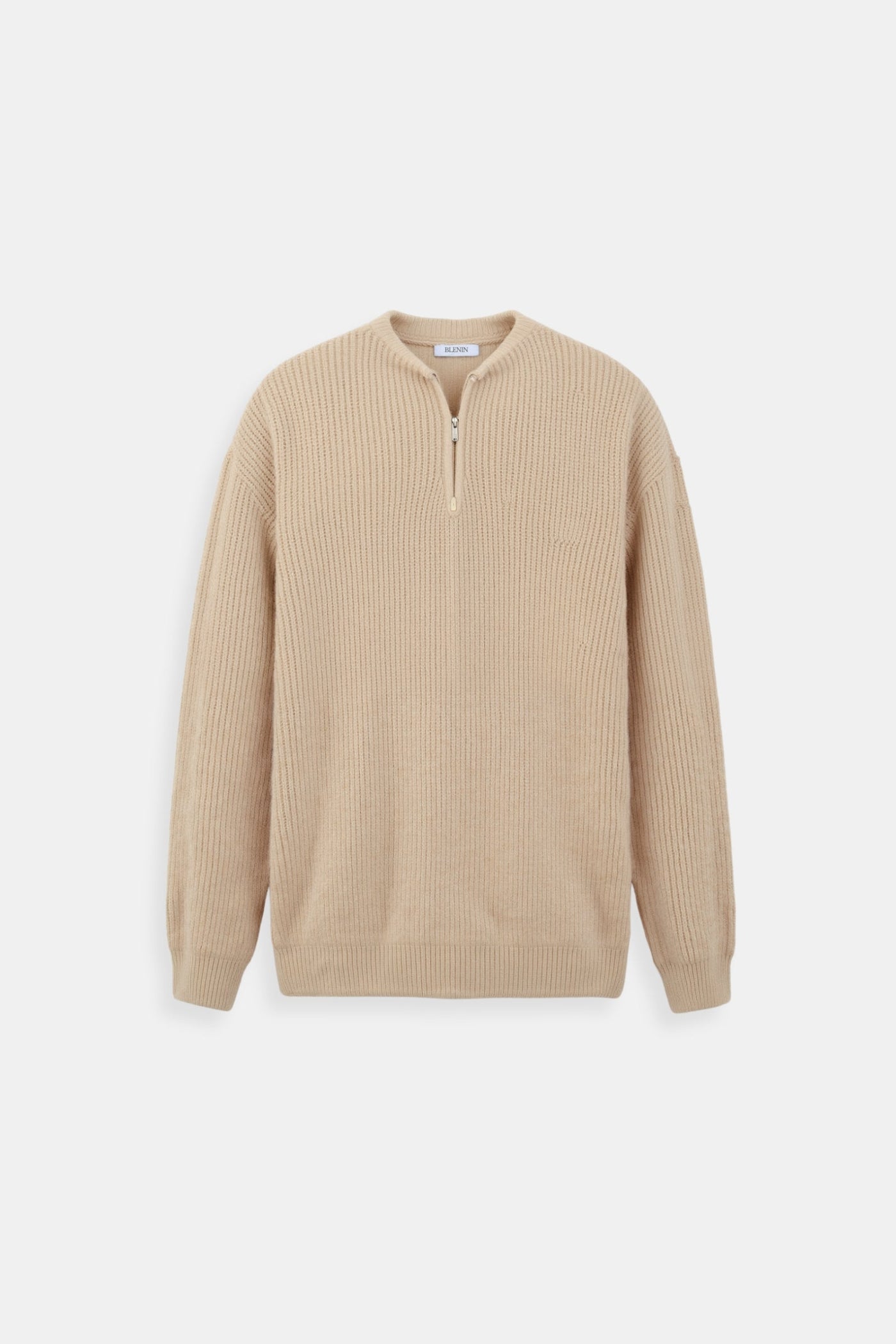 Klassischer Strickpullover mit Reißverschluss – Zeitlos & Komfortabel