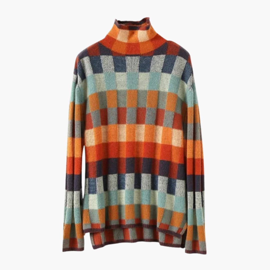 Strick Rollkragenpullover für Damen