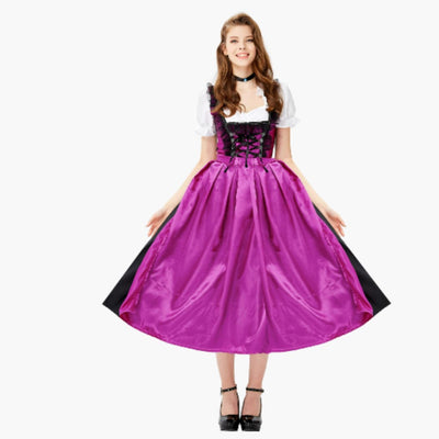 Besticktes Dirndl kleid für Damen - Oktoberfest 2025