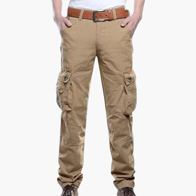 Herren Cargohose mit langen Beinen für Sommer
