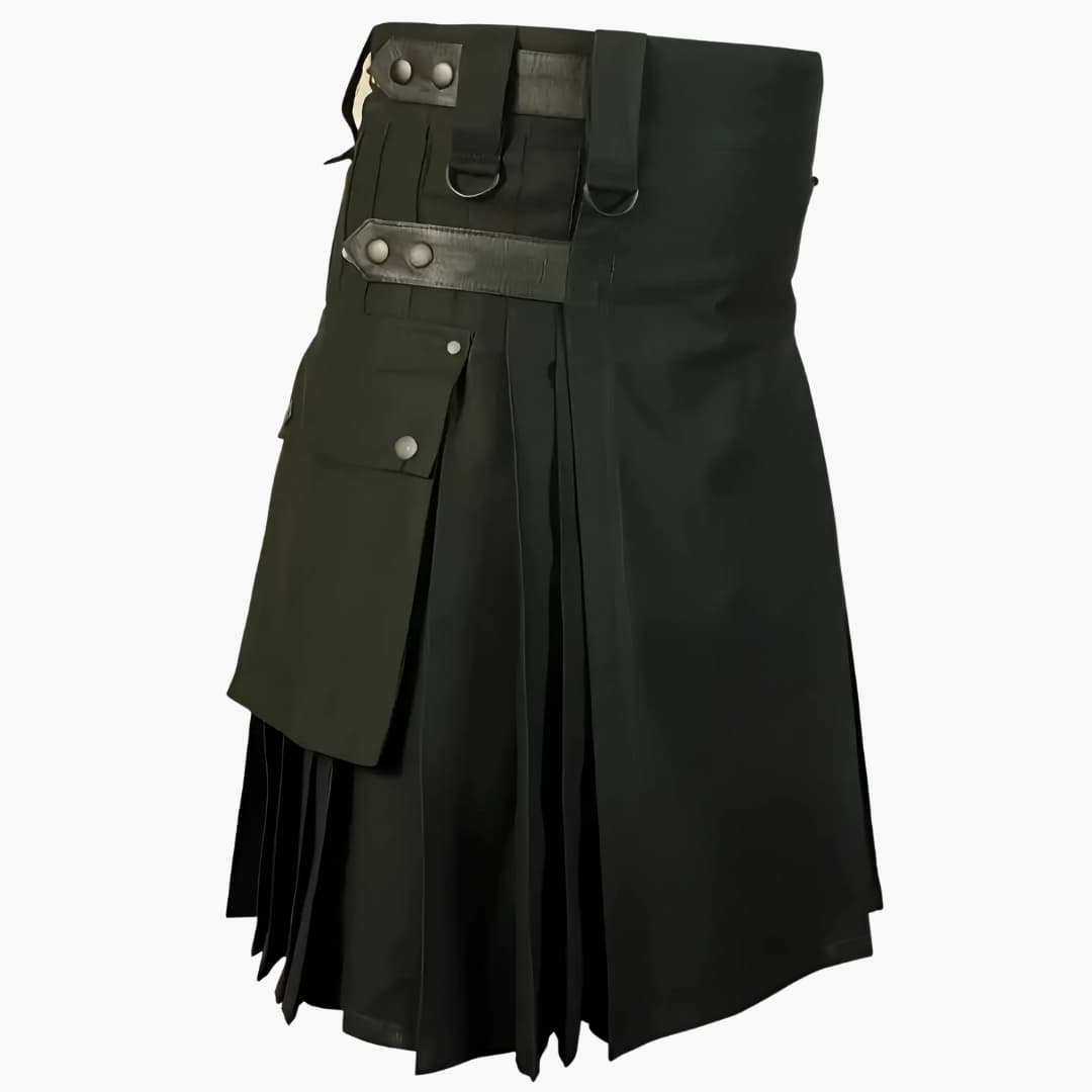 Asymmetrischer Falten-Kiltrock für Damen - Oktoberfest 2025