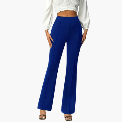 Elegante flared Pants – für Frauen mit Stretch-Fit