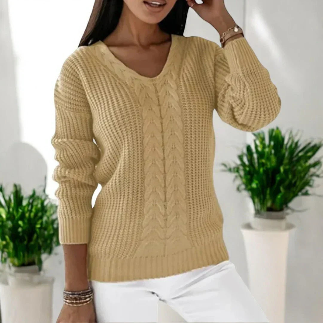 BELLA – DER STRICKPULLOVER, DER KOMFORT UND STIL MEISTERSCHAFTLICH VEREINT