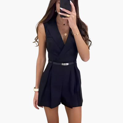Stylisches Jumpsuit für Frauen – Rosie ärmellos und modern