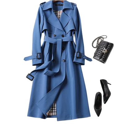 Ann Eleganter Winter-Trenchcoat